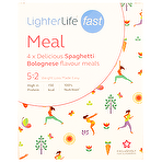 LighterLife Fast Spaghetti Bolognese 4 x 40g