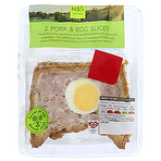 M&S 2 Pork and Egg Slices 235g