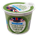 product image - Aldi Emporium Fat Free Onion & Chive Cottage Cheese 300g