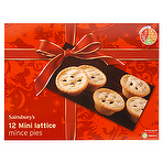 Sainsbury's 12 Mini Lattice Mince Pies