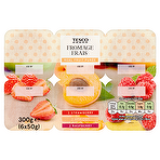 product image - Tesco Fromage Frais Pots 6 x 50g (300g) Raspberry