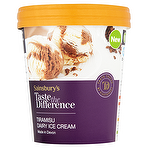 Sainsbury's Taste the Difference Tiramisu Dairy Ice Cream 500ml