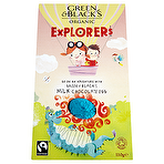 product image - Green & Black's Organic Explorers Fairtrade Milk Chocolate Egg 110g