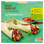 Sainsbury's Spicy Mexican Fajita Kit 500g