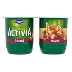 Danone Activia Cereals Muesli 4 x 125g (500g)