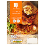 product image - Co Op Ready to Cook Lemon & Garlic Half Chicken 575g