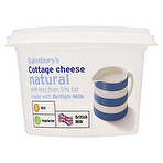 Sainsbury's Cottage Cheese Natural 250g