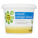 Asda Good for You Natural Cottage Cheese 500g