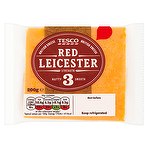 Tesco Red Leicester British Cheese 200g