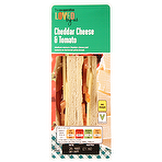 The Co-operative Loved By Us Cheddar Cheese & Tomato Sandwich on White Bread