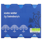 Sainsbury's Soda Water 6 x 250ml