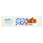 Tesco Everyday Value 18 Milk Chocolate Digestive Bars 338g
