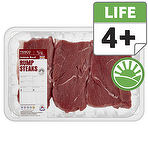Tesco British Beef Rump Steaks