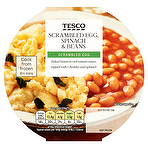 Tesco Scrambled Egg, Spinach & Beans 250g
