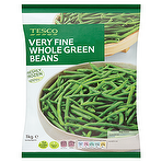 Tesco Very Fine Whole Green Beans 1kg
