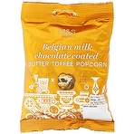 M&S Belgian Milk Chocolate Coated Butter Toffee Popcorn 95g