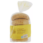 M&S 5 Sesame Seed Bagels 400g