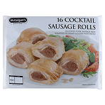 product image - McColgan's Quality Foods 16 Cocktail Sausage Rolls 360g