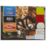 M&S BBQ Grill Shawarma Style Chicken Thighs 405g