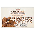 Tesco Everyday Value Bourbon Creams 400g