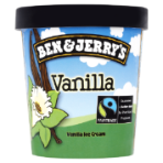 Ben & Jerry's Vanilla Ice Cream 500ml