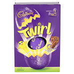 Cadbury Twirl Large Easter Egg 282g Milk chocolate egg shell made with Cadbury Dairy Milk