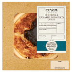 Tesco Cheddar & Caramelised Onion Quiche 160g