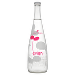 Evian Limited Edition 2012 Courrèges Natural Mineral Water 0.75L