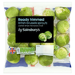 product image - Sainsbury's Ready Trimmed British Brussels Sprouts 240g