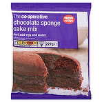 The Co-operative Chocolate Sponge Cake Mix 227g