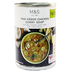 M&S Thai Green Chicken Curry Soup 400g
