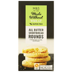 product image - M&S Made without Wheat 9 All Butter Shortbread Rounds (Gluten Free) 140g