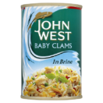 product image - John West Baby Clams In Brine 280g