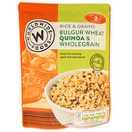 Aldi Worldwide Foods Bulgur Wheat, Quinoa And Wholegrain 220g