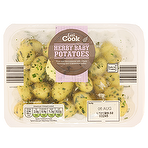 Aldi Let's Cook Herby Baby Potatoes 360g