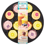 Tesco 12 Spring Cupcakes with Hidden Centres Lemon Cupcake