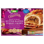 Asda Christmas Butter Basted Turkey Crown with Bacon Lattice 1.6kg