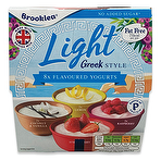 Aldi Brooklea Light Greek Style Yogurts 1kg Coconut & Vanilla