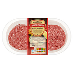 Asda Butcher's Selection Quarter Pounder 4 Beef Burgers 454g