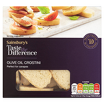 Sainsbury's Taste the Difference Olive Oil Crostini 80g