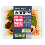 Sainsbury's My Goodness! Chilli King Prawn Linguine Pasta 380g