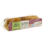 product image - M&S Made without Wheat 2 All Butter Fruit Scones (Gluten Free) 140g