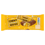 Tesco 8 Chewy Caramel Wafer 224g