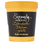Waitrose Seriously Intense Zabaglione Italian Gelato 475ml