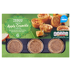Tesco 6 Mini Apple Crumble Tarts