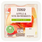 Tesco Apple & Strawberries 100g