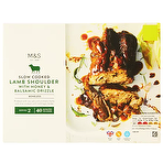 product image - M&S Slow Cooked Lamb Shoulder with Honey & Balsamic Drizzle 458g