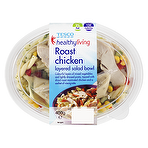 product image - Tesco Healthy Living Roast Chicken Salad Bowl 400g