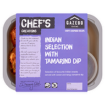 Gazebo Cuisine Chef's Creations Indian Selection with Tamarind Dip 210g Vegetable Samosa