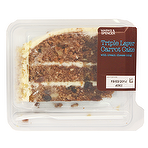 M&S Triple Layer Carrot Cake Slice with Cream Cheese Icing 158g